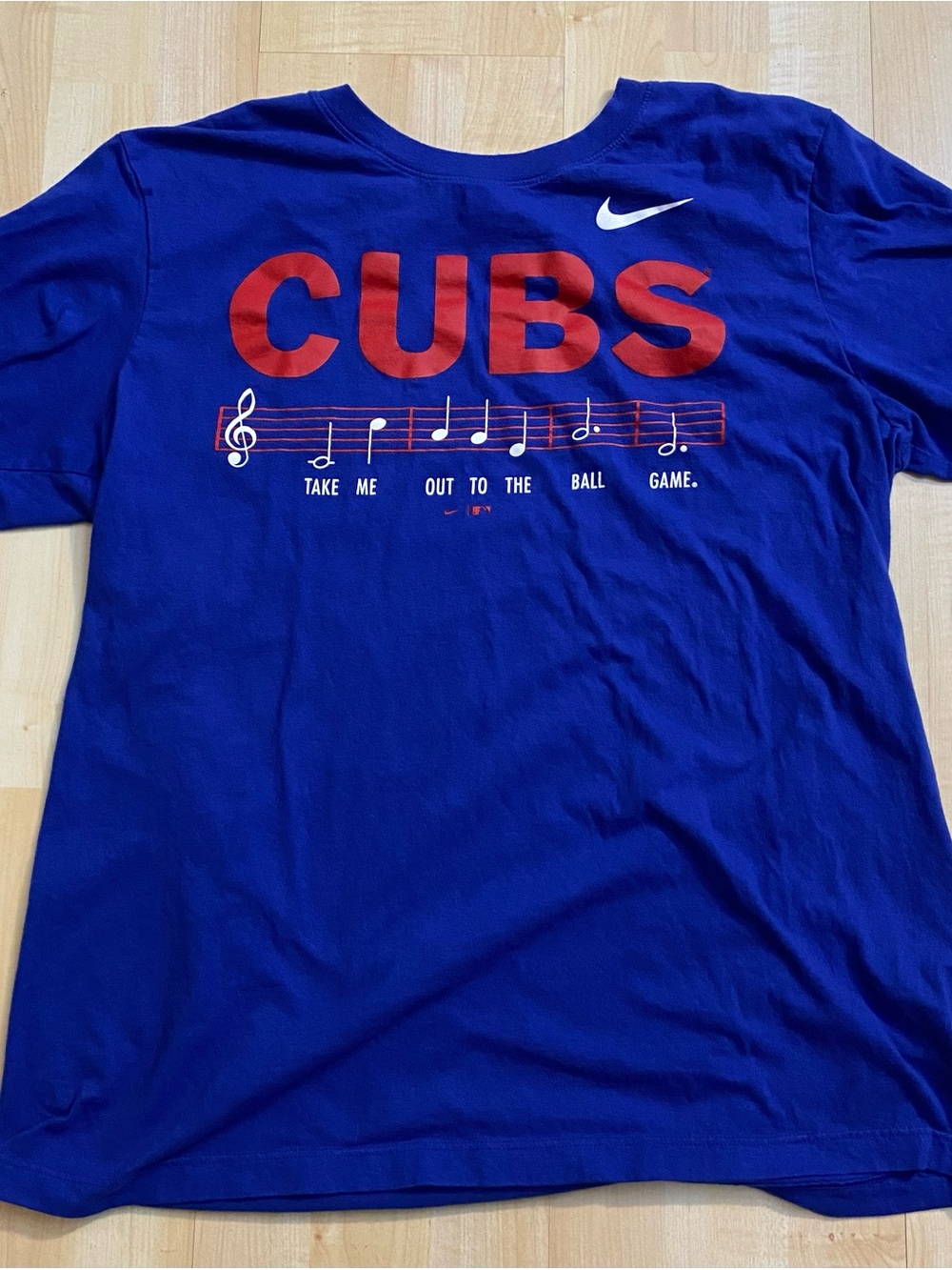 Chicago Cubs Nike Take Me Out to the Ballpark Men’s Large T-shirt